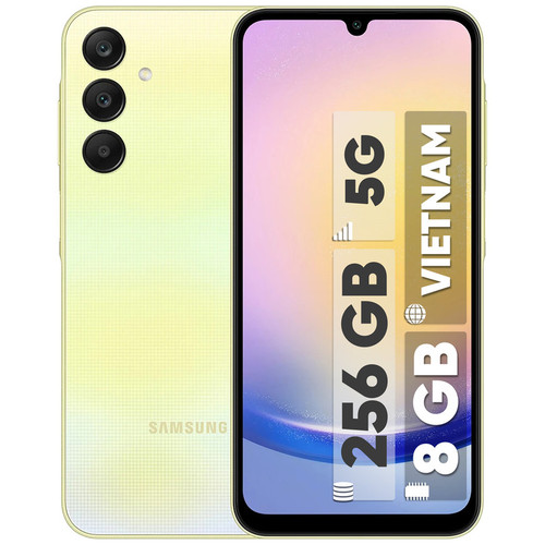 گوشی موبایل سامسونگ مدل Galaxy A25 دو سیم کارت ظرفیت 256 گیگابایت و رم 8 گیگابایت - ویتنام با گارانتی